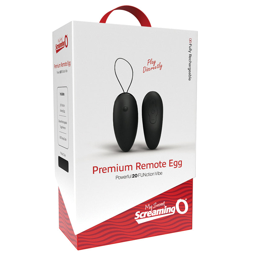 Premium Remote Egg Black
