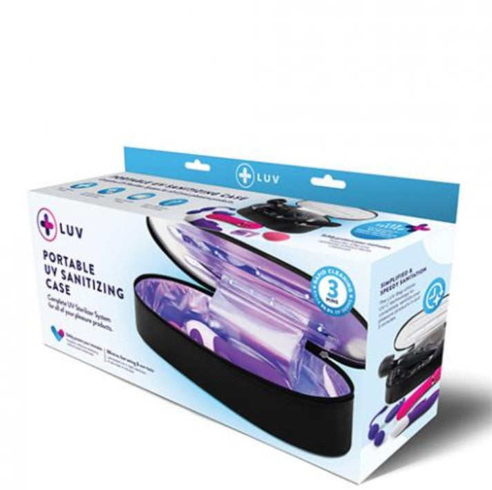 Luv Portable Uv Sanitizing Case - Black