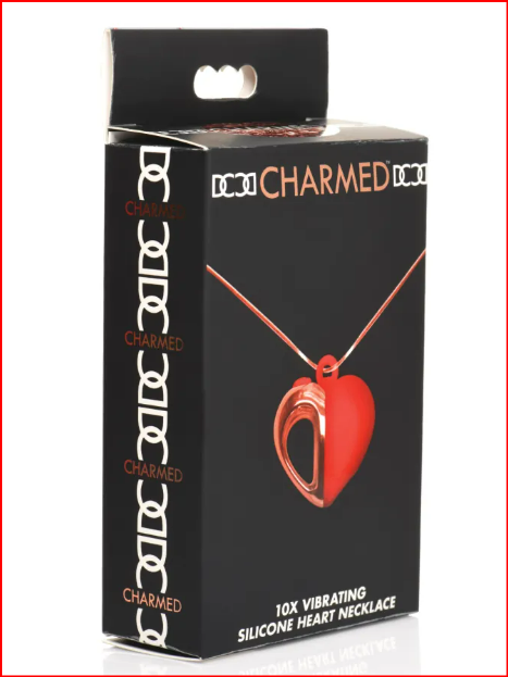 Charmed Silicone Heart Necklace