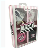 Cupcake Set – Bridal Wrappers & Toppers