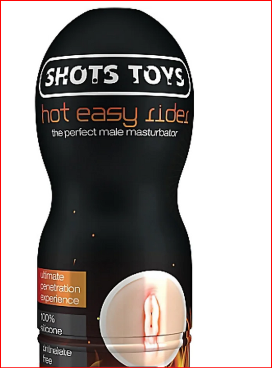 Hot Easy Rider Realistic Masturbator, Ivory Flesh
