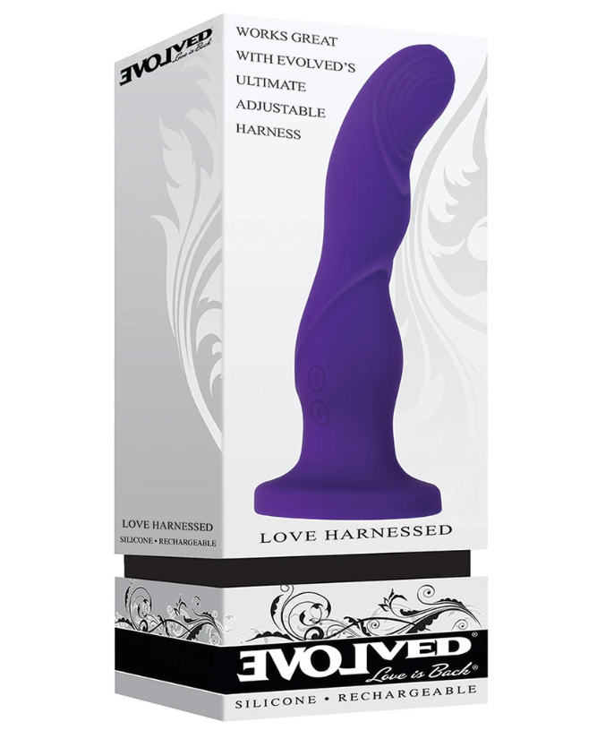 Evolved Love Harnessed Purple