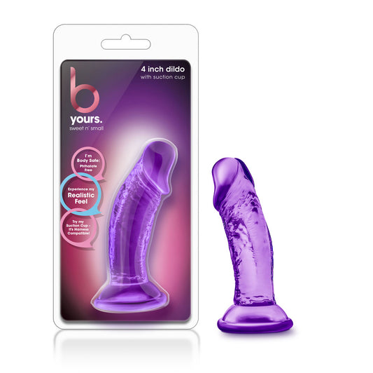 B Yours - Sweet N' Small 4in Dildo With Suction Cup