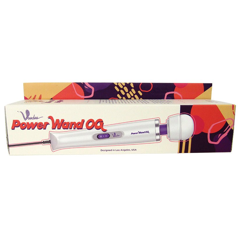 Enchufe Voodoo Power Wand OG de 2 velocidades, en blanco