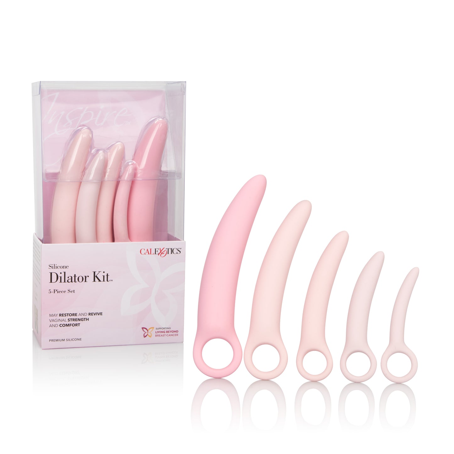 Inspire Silicone Dilator Kit Pink