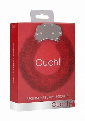 Ouch Beginners Legcuffs Furry