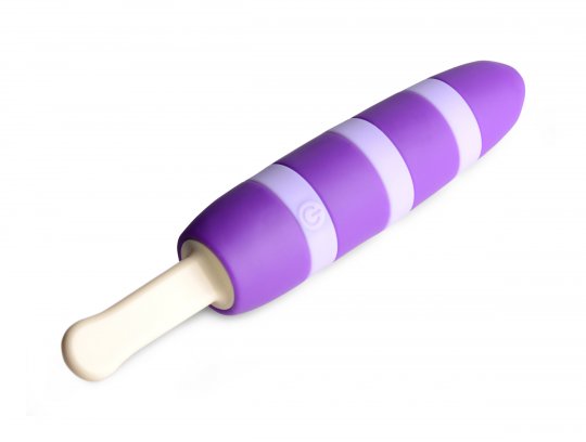Fizzin 10X Popsicle Silicone Rechargeable Vibrator