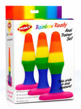Rainbow Ready Silicone Anal Set