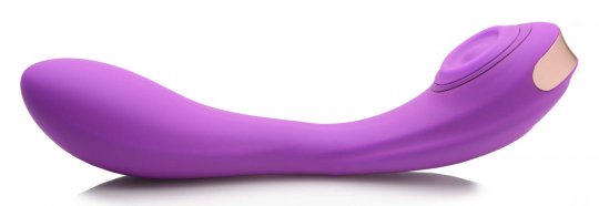 Vibrador de silicona flexible pulsante Pose Plus 10X