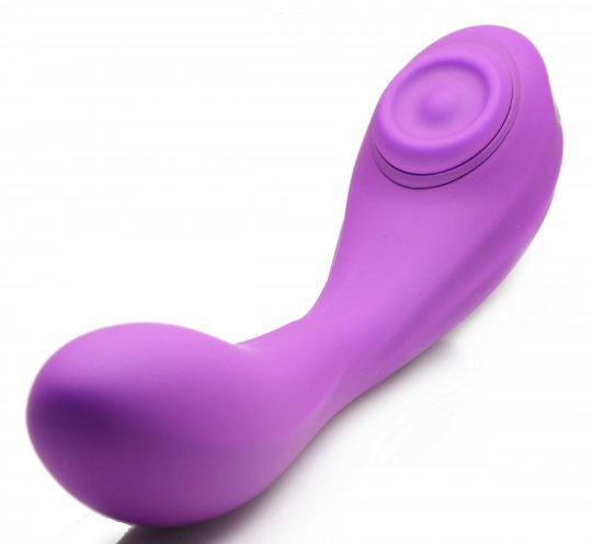 Vibrador de silicona flexible pulsante Pose Plus 10X