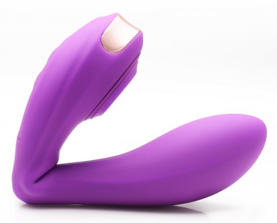 Vibrador de silicona flexible pulsante Pose Plus 10X