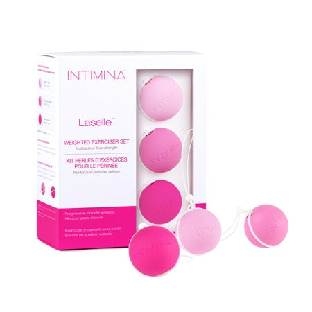 Intimina Laselle Routine Exercise Balls Set - Pink