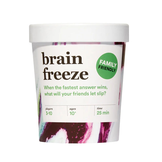 Brain Freeze, el juego de hablar antes de pensar