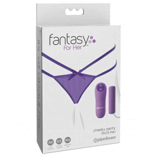 Fantasy For Her Petite Panty Thrill-Her O/S Purple