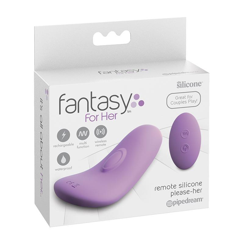 Fantasy For Her Please-Her Remote Purple Vibrator