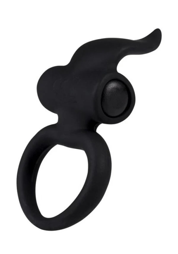 Adrien Lastic Lingus Tongue Vibrating Ring Black