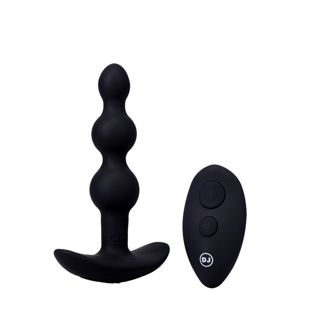 A-Play BEADED VIBE Rechargeable Silicone Anal Plug with Remote