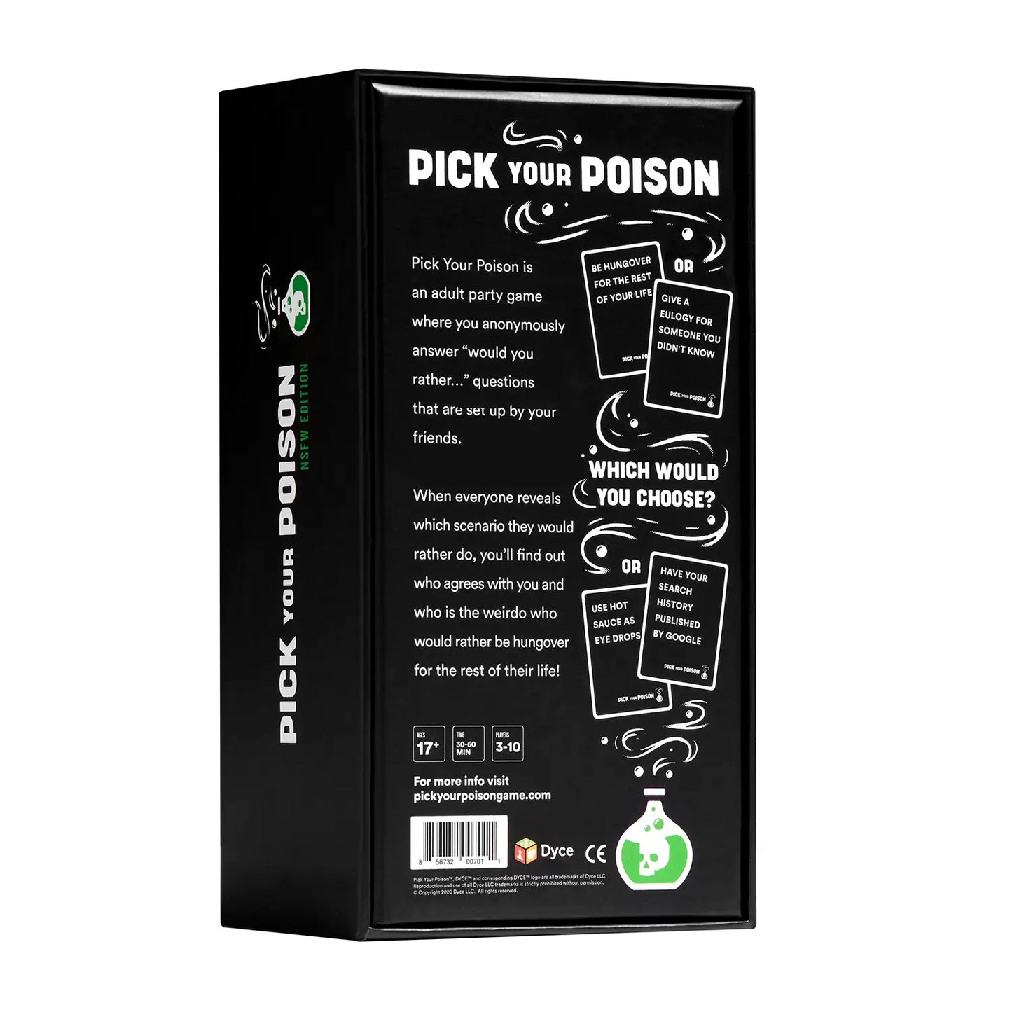 Juego de cartas Pick Your Poison para adultos: After Dark Edition