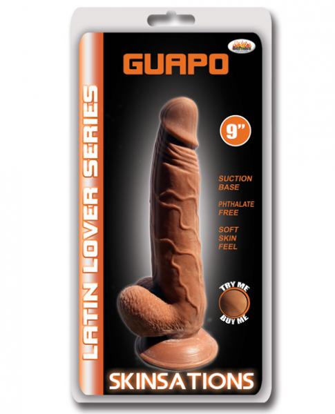 Latin Lover Guapo - 9 inch brown