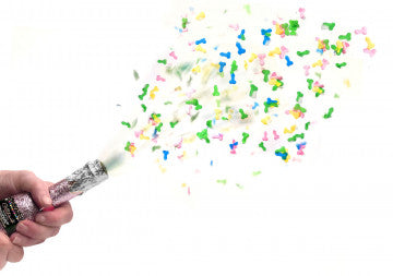 Glitterati Champagne Confetti Poppers