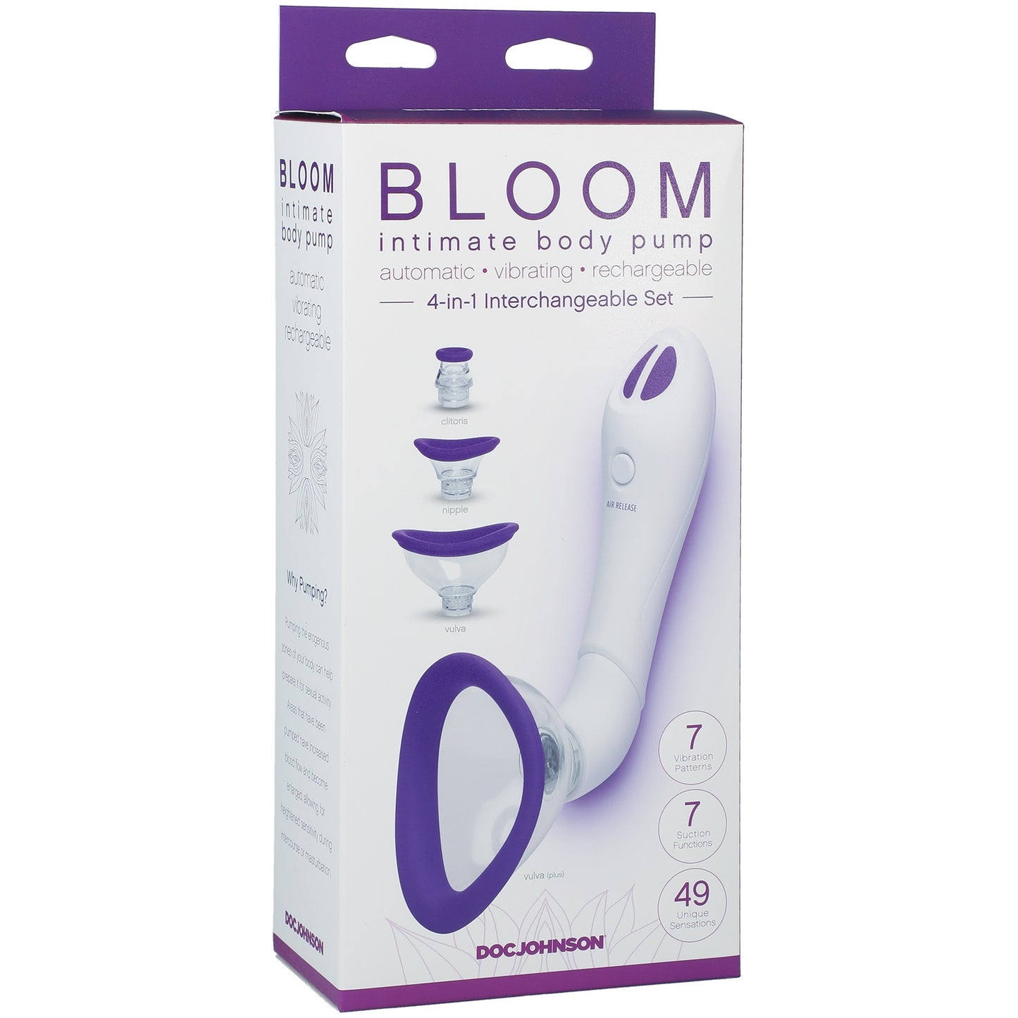 Bloom - Intimate Body Pump - Automatic - Vibrating - Rechargeable