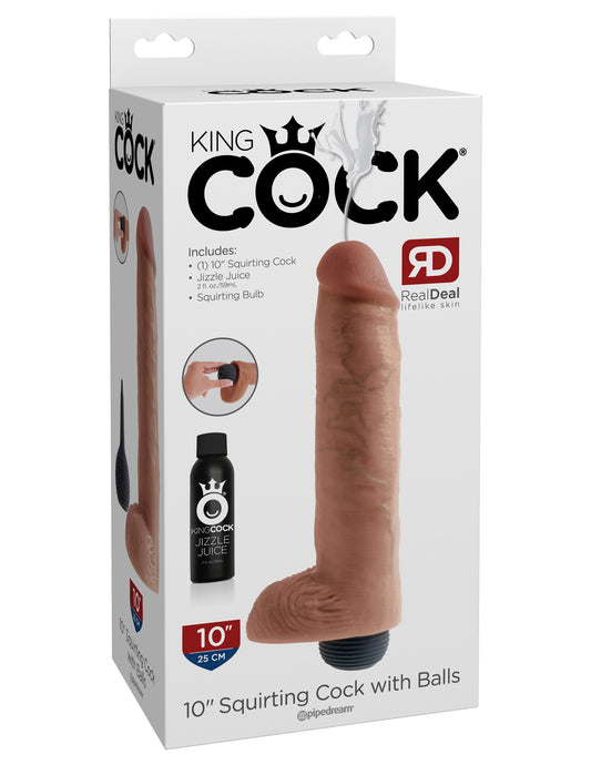 King Cock Squirting Cock With Balls