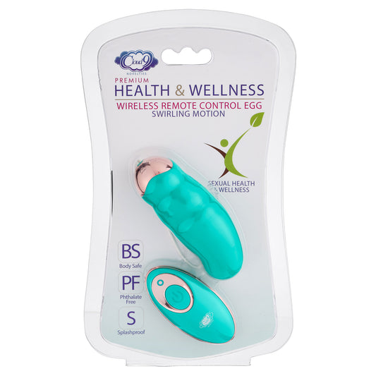 Health and Wellness Wireless Remote Control Egg - Swirling Motion