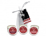 Valentine Trio -Valentine's Candles in Organza Bag