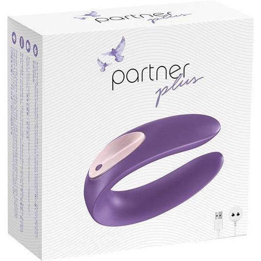 Partner Plus with Remote Purple Vibrator