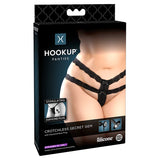 Hookup Crotchless Secret GemBlack Fits Size XL-XXL