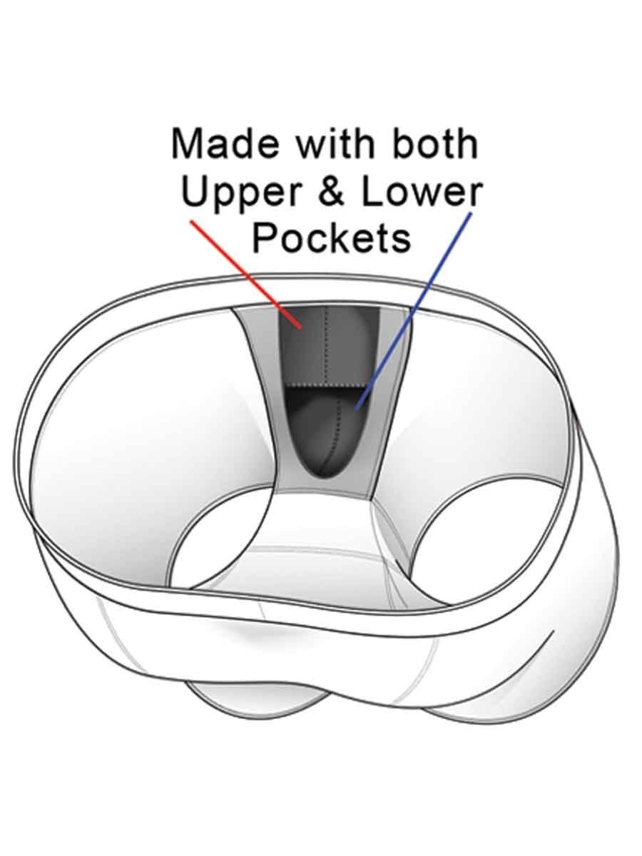 Male Power Pocket Pouch Short