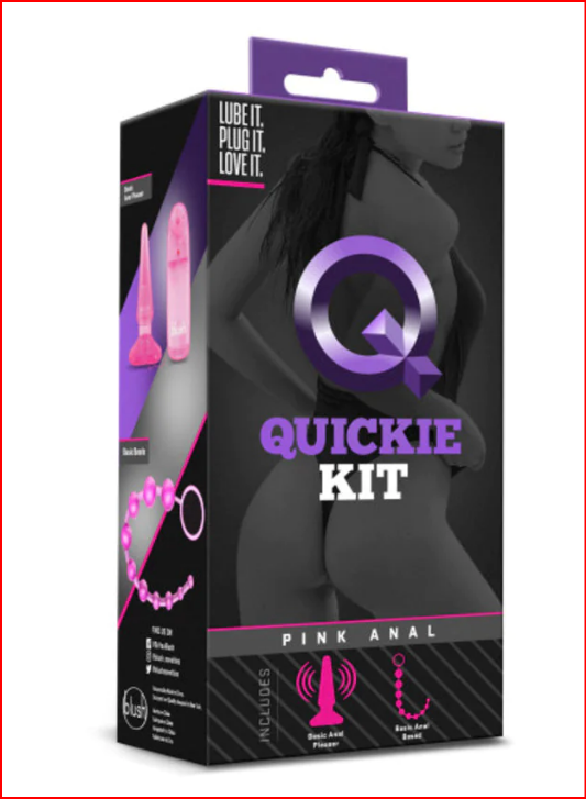 Kit Quickie - Anal Rosa - Rosa
