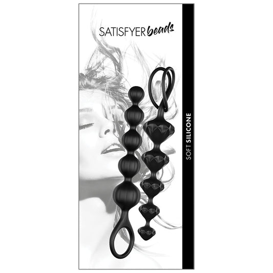 Satisfyer Beads-Black (Juego de 2)